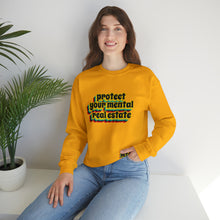 Load image into Gallery viewer, MTC "Protect Your Mental Real Estate" Unisex Sweatshirt