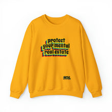 Load image into Gallery viewer, MTC "Protect Your Mental Real Estate" Unisex Sweatshirt