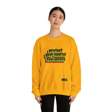 Load image into Gallery viewer, MTC "Protect Your Mental Real Estate" Unisex Sweatshirt