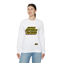 Load image into Gallery viewer, MTC "Protect Your Mental Real Estate" Unisex Sweatshirt