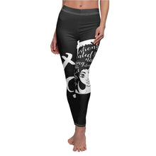 Load image into Gallery viewer, MTC "Moves, Travel, Connect" leggings (Black)