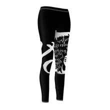 Load image into Gallery viewer, MTC "Moves, Travel, Connect" leggings (Black)