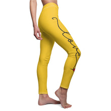 Load image into Gallery viewer, MTC "Love" leggings (yellow)