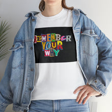 Load image into Gallery viewer, MTC &quot;Remember Your Why&quot; Unisex Tee
