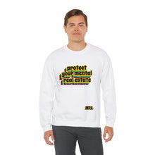 Load image into Gallery viewer, MTC &quot;Protect Your Mental Real Estate&quot; Unisex Sweatshirt
