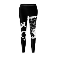 Load image into Gallery viewer, MTC &quot;Moves, Travel, Connect&quot; leggings (Black)
